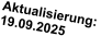 Aktualisierung:  19.09.2025